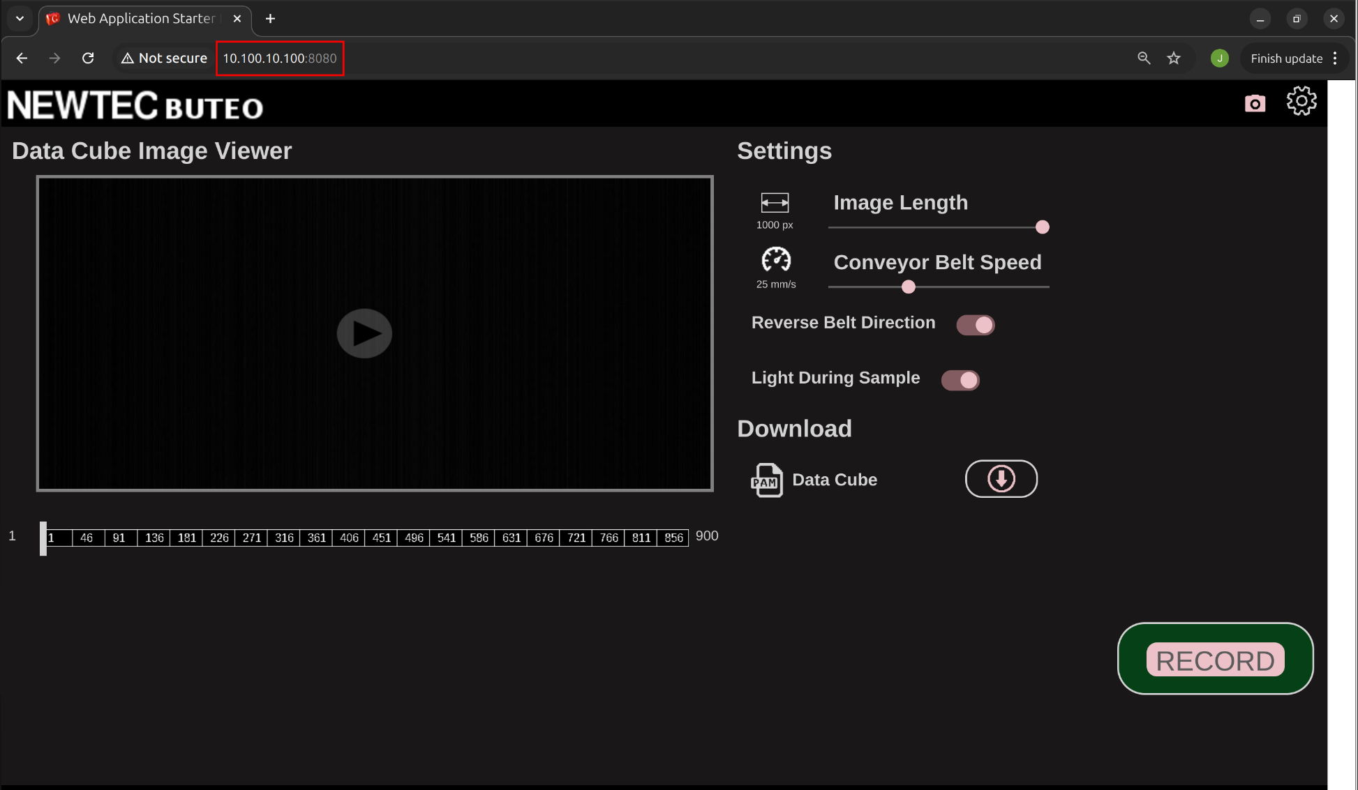 Connecting to Buteo via LAN