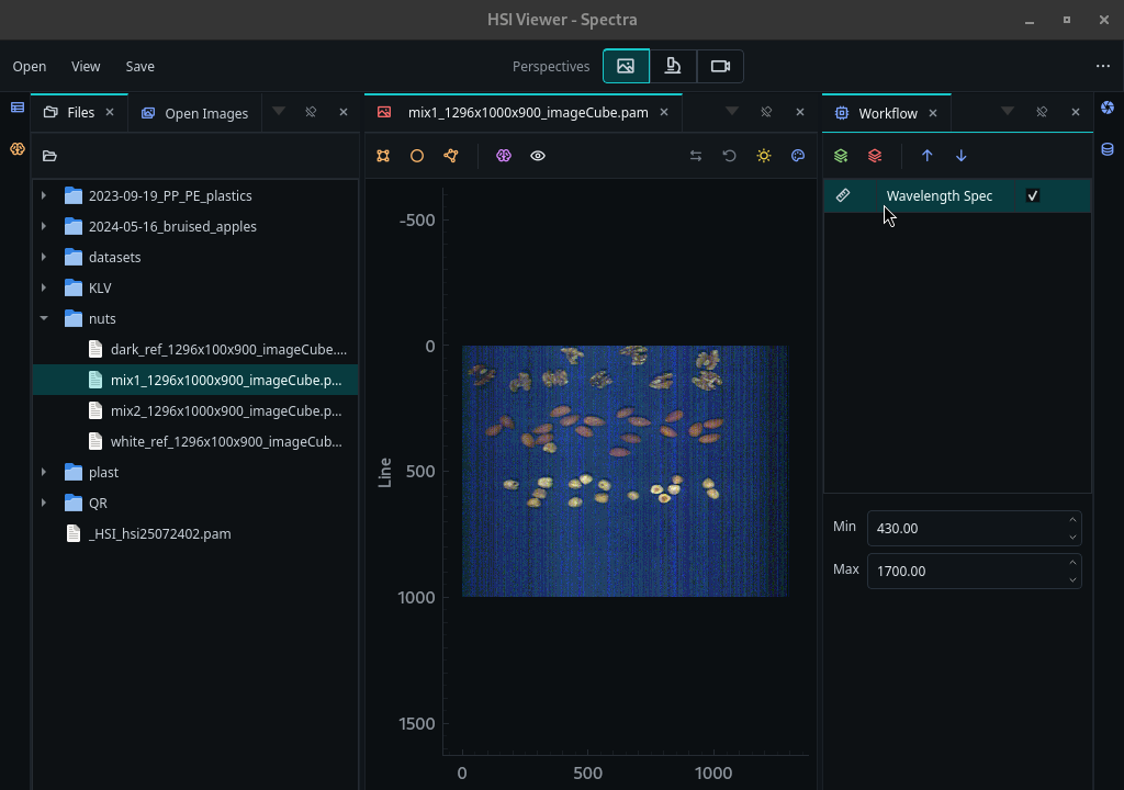 HV Explorer: Wavelength Spec img70p