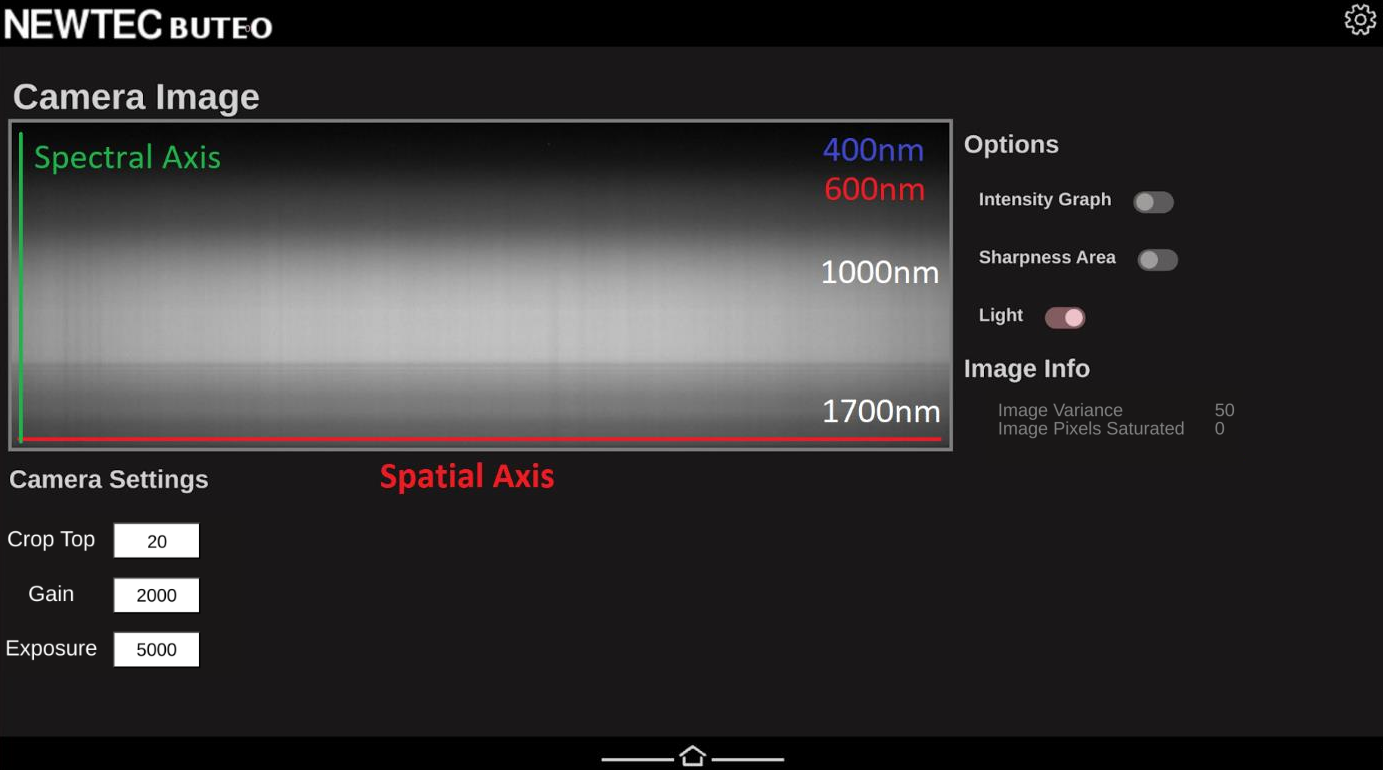 Camera Live View Screen